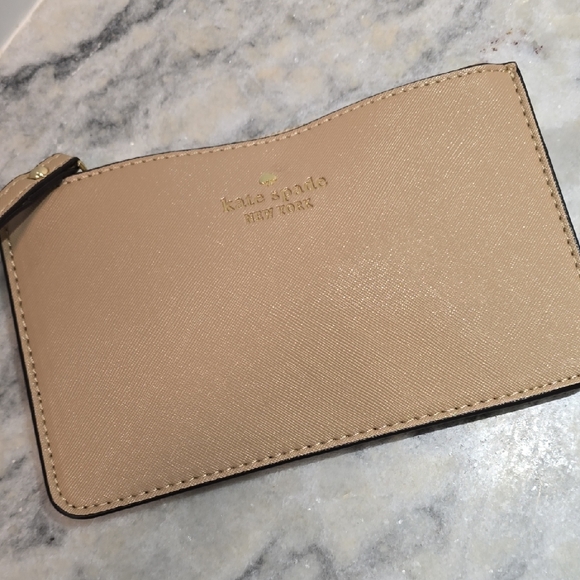 Kate Spade Beige Wristlet with Strap - Picture 7 of 9
